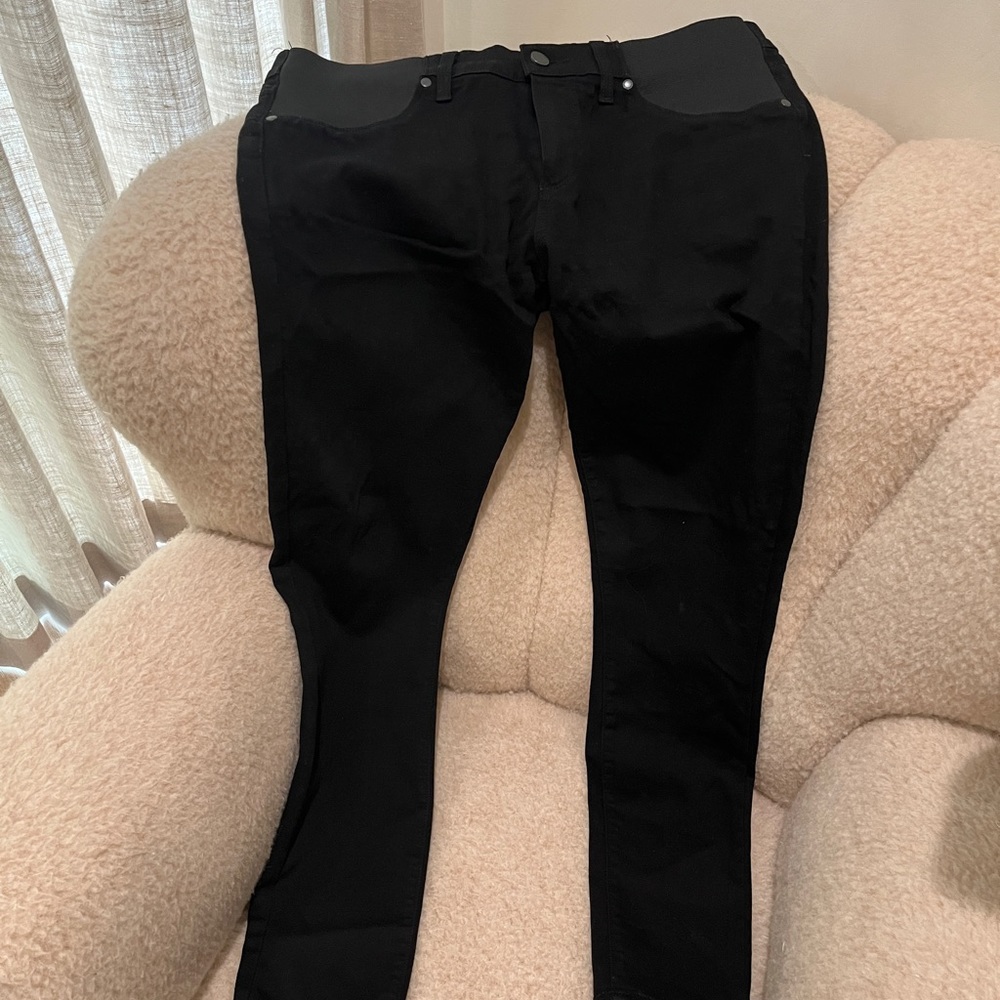 PAIGE Black Skinny Jeans Classic Fit